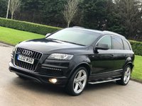 USED 2012 12 AUDI Q7 3.0 TDI QUATTRO S LINE PLUS 5d 245 BHP 1 OWNER FROM BRAND NEW !!