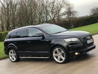 USED 2012 12 AUDI Q7 3.0 TDI QUATTRO S LINE PLUS 5d 245 BHP 1 OWNER FROM BRAND NEW !!