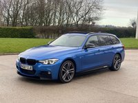USED 2017 67 BMW 3 SERIES 3.0 335D XDRIVE M SPORT SHADOW EDITION TOURING 5d 308 BHP &pound;10K EXTRAS+PAN ROOF+DIGITAL DASH