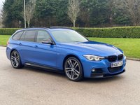 USED 2017 67 BMW 3 SERIES 3.0 335D XDRIVE M SPORT SHADOW EDITION TOURING 5d 308 BHP &pound;10K EXTRAS+PAN ROOF+DIGITAL DASH