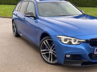 USED 2017 67 BMW 3 SERIES 3.0 335D XDRIVE M SPORT SHADOW EDITION TOURING 5d 308 BHP &pound;10K EXTRAS+PAN ROOF+DIGITAL DASH