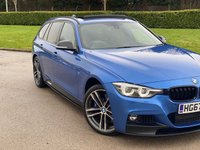 USED 2017 67 BMW 3 SERIES 3.0 335D XDRIVE M SPORT SHADOW EDITION TOURING 5d 308 BHP &pound;10K EXTRAS+PAN ROOF+DIGITAL DASH