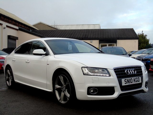 2010 10 Audi A5 2.0 SPORTBACK TDI S LINE 5d 168 BHP