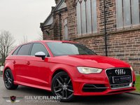 USED 2014 14 AUDI A3 2.0 S3 SPORTBACK QUATTRO 5d 296 BHP FULL SERVICE HISTORY ++ 18" ALLOYS ++