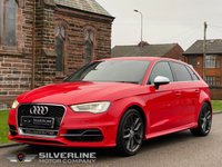 USED 2014 14 AUDI A3 2.0 S3 SPORTBACK QUATTRO 5d 296 BHP FULL SERVICE HISTORY ++ 18" ALLOYS ++