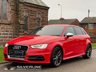 USED 2014 14 AUDI A3 2.0 S3 SPORTBACK QUATTRO 5d 296 BHP FULL SERVICE HISTORY ++ 18" ALLOYS ++