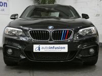 USED 2014 14 BMW 2 SERIES 2.0 218D M SPORT 2d 141 BHP &pound;30 ROAD TAX PROFESIONAL NAV 2 OWNERS FSH