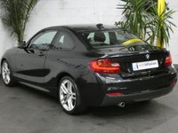 USED 2014 14 BMW 2 SERIES 2.0 218D M SPORT 2d 141 BHP &pound;30 ROAD TAX PROFESIONAL NAV 2 OWNERS FSH