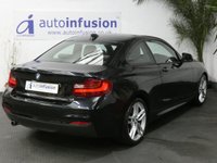 USED 2014 14 BMW 2 SERIES 2.0 218D M SPORT 2d 141 BHP &pound;30 ROAD TAX PROFESIONAL NAV 2 OWNERS FSH