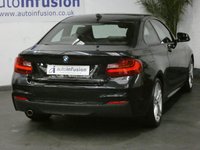 USED 2014 14 BMW 2 SERIES 2.0 218D M SPORT 2d 141 BHP &pound;30 ROAD TAX PROFESIONAL NAV 2 OWNERS FSH
