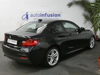 USED 2014 14 BMW 2 SERIES 2.0 218D M SPORT 2d 141 BHP &pound;30 ROAD TAX PROFESIONAL NAV 2 OWNERS FSH