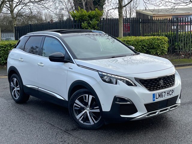 2017 67 Peugeot 3008 1.6 BLUEHDI S/S GT LINE 5d 120 BHP