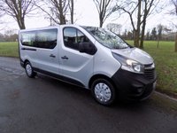USED 2017 67 VAUXHALL VIVARO 9 Seater Minibus Crew Van, Only 44,000 Miles 