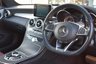 USED 2018 18 MERCEDES-BENZ C CLASS 2.0 C 200 AMG LINE PREMIUM 2d 181 BHP PAN ROOF-19 IN ALLOYS-NIGHT PACK.