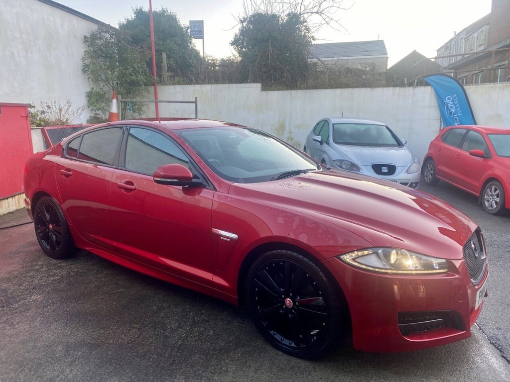 USED 2014 14 JAGUAR XF 2.2 D R-SPORT 4d 200 BHP FANTASTIC SPEC AND LOW MILES!