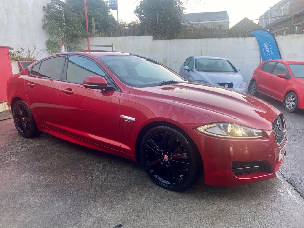 USED 2014 14 JAGUAR XF 2.2 D R-SPORT 4d 200 BHP FANTASTIC SPEC AND LOW MILES!