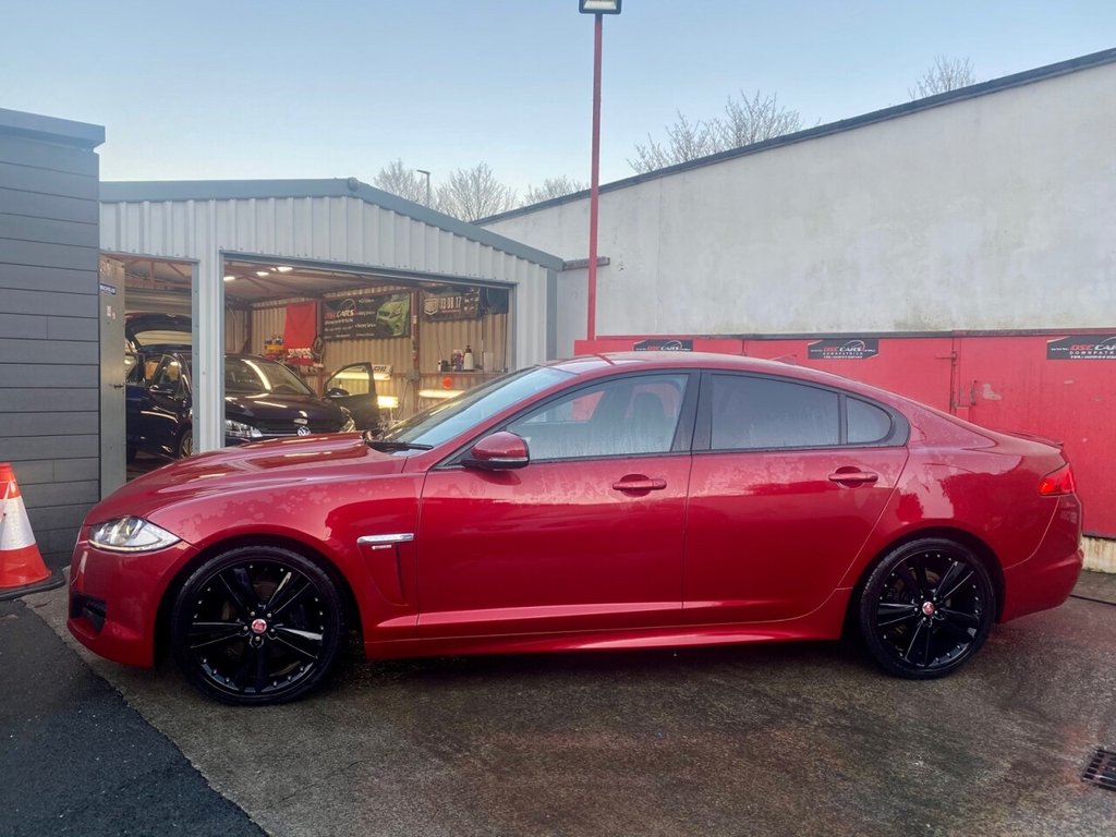 USED 2014 14 JAGUAR XF 2.2 D R-SPORT 4d 200 BHP FANTASTIC SPEC AND LOW MILES!