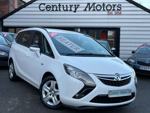 2014 64 Vauxhall Zafira Tourer 1.4 T Exclusiv 140 5dr TURBO