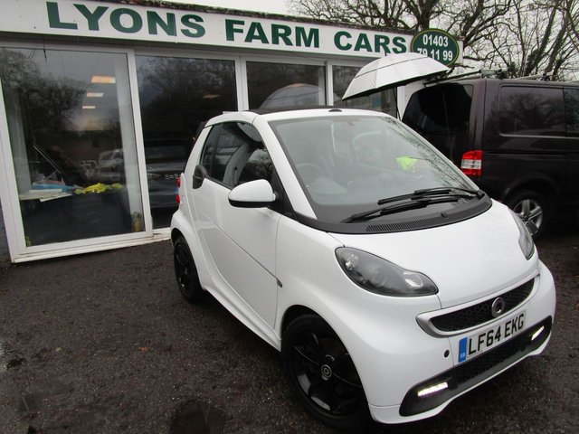 2014 64 Smart Fortwo Cabrio 1.0 GRANDSTYLE EDITION 2d 84 BHP CONVERTIBLE
