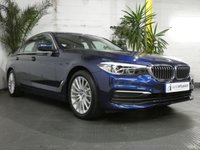USED 2018 68 BMW 5 SERIES 2.0 530E SE 4d 249 BHP SAT NAV FULL LEATHER INTERIOR BMW WARRANTY SEPT 2021