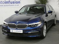 USED 2018 68 BMW 5 SERIES 2.0 530E SE 4d 249 BHP SAT NAV FULL LEATHER INTERIOR BMW WARRANTY SEPT 2021