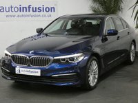 USED 2018 68 BMW 5 SERIES 2.0 530E SE 4d 249 BHP SAT NAV FULL LEATHER INTERIOR BMW WARRANTY SEPT 2021
