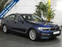 USED 2018 68 BMW 5 SERIES 2.0 530E SE 4d 249 BHP SAT NAV FULL LEATHER INTERIOR BMW WARRANTY SEPT 2021