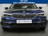 USED 2018 68 BMW 5 SERIES 2.0 530E SE 4d 249 BHP SAT NAV FULL LEATHER INTERIOR BMW WARRANTY SEPT 2021