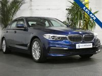 USED 2018 68 BMW 5 SERIES 2.0 530E SE 4d 249 BHP SAT NAV FULL LEATHER INTERIOR BMW WARRANTY SEPT 2021