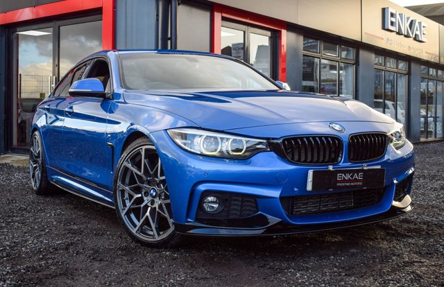 2017 17 BMW 4 Series 2.0 420D M SPORT GRAN COUPE 4d 188 BHP VAT QUALIFYING 