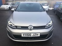 USED 2016 66 VOLKSWAGEN GOLF 2.0 GTD DSG 5d 182 BHP This Lovely Volkswagen Golf GTD has a full Vw service history