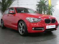 USED 2012 62 BMW 1 SERIES 2.0 116D SPORT 5d 114 BHP &pound;30 ROAD TAX 3 OWNERS SERVICE HISTORY