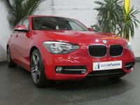 USED 2012 62 BMW 1 SERIES 2.0 116D SPORT 5d 114 BHP &pound;30 ROAD TAX 3 OWNERS SERVICE HISTORY