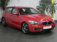 USED 2012 62 BMW 1 SERIES 2.0 116D SPORT 5d 114 BHP &pound;30 ROAD TAX 3 OWNERS SERVICE HISTORY