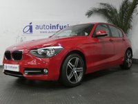 USED 2012 62 BMW 1 SERIES 2.0 116D SPORT 5d 114 BHP &pound;30 ROAD TAX 3 OWNERS SERVICE HISTORY