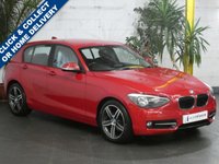 USED 2012 62 BMW 1 SERIES 2.0 116D SPORT 5d 114 BHP &pound;30 ROAD TAX 3 OWNERS SERVICE HISTORY