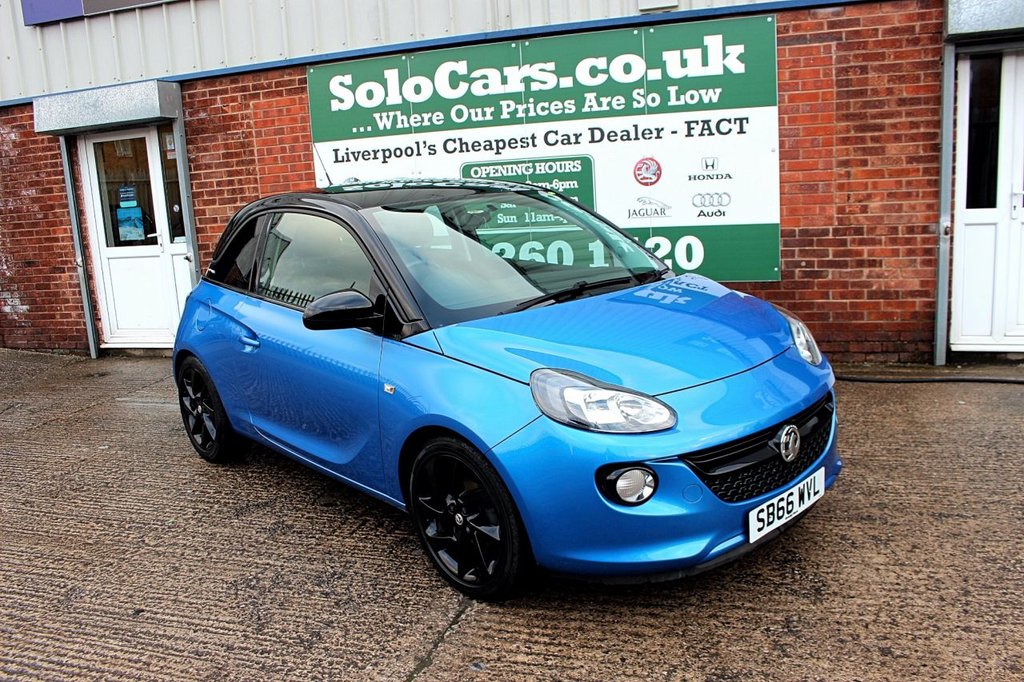2016 66 VAUXHALL ADAM 1.2 ENERGISED 3d 69 BHP