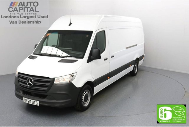 2020 20 MERCEDES-BENZ SPRINTER 2.1 314 CDI RWD 141 BHP L3 H2 LWB Euro 6 Low Emission