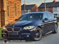 USED 2014 64 BMW 5 SERIES 2.0 520D M SPORT TOURING 5d 188 BHP CLICK & COLLECT OR FREE NATIONWIDE DELIVERY