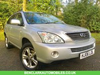 USED 2006 06 LEXUS RX 3.3 400H SE CVT 5d AUTO 208 BHP //LONG MOT//NEW TYRES/PART EXCHANGE TO CLEAR////GREAT SERVICE HISTORY X13 STAMPS IN BOOK/// REAR PARKING CAMERA ''JUST IN AS A PART EXCHANGE ,SO IS PRICED TO CLEAR''NEW MOT///NEW FRONT TYRES\\ X13 SERVICE HISTORY STAMPS//CAMBELT AND WATERPUMP RENEWED @103,021 MILES//APRIL 2011