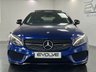 USED 2017 17 MERCEDES-BENZ C CLASS 3.0 AMG C 43 4MATIC PREMIUM PLUS 2d 362 BHP PAN ROOF, F/S/H, CAMERA, NAV!