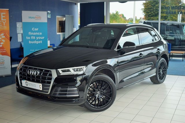 2017 67 Audi Q5 2.0 TDI QUATTRO S LINE 5d 188 BHP BIG-SPEC PAN-ROOF