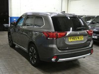 USED 2015 65 MITSUBISHI OUTLANDER 2.0 PHEV GX 4H 5d 161 BHP &pound;0 ROAD TAX FSH ONE OWNER