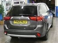 USED 2015 65 MITSUBISHI OUTLANDER 2.0 PHEV GX 4H 5d 161 BHP &pound;0 ROAD TAX FSH ONE OWNER