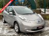 USED 2017 17 NISSAN LEAF 0.0 ACENTA 5d 109 BHP 30KW 2017 NISSAN LEAF ACCENTA 30KW 5DR- BRILLIANT SILVER METALLIC- 27,500 MILES ONLY- 2 FORMER KEEPERS - SATELLITE NAVIGATION - 2 X ORIGINAL NISSAN CHARGING CABLES- MUST BE ONE OF THE CHEAPEST LEAF's IN THE UK @ UNDER &pound;10,000.00.  RESERVE NOW !!!!!