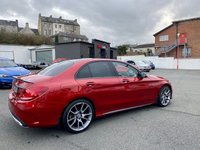 USED 2017 17 MERCEDES-BENZ C CLASS 2.1 C 250 D AMG LINE PREMIUM 4d 204 BHP FULL PANORAMIC GLASS SUNROOF