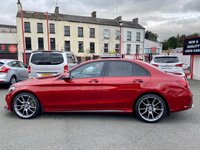 USED 2017 17 MERCEDES-BENZ C CLASS 2.1 C 250 D AMG LINE PREMIUM 4d 204 BHP FULL PANORAMIC GLASS SUNROOF