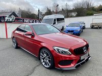 USED 2017 17 MERCEDES-BENZ C CLASS 2.1 C 250 D AMG LINE PREMIUM 4d 204 BHP FULL PANORAMIC GLASS SUNROOF