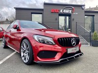 USED 2017 17 MERCEDES-BENZ C CLASS 2.1 C 250 D AMG LINE PREMIUM 4d 204 BHP FULL PANORAMIC GLASS SUNROOF
