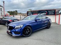 USED 2017 67 MERCEDES-BENZ C CLASS 2.1 C 220 D 4MATIC AMG LINE 4d 170 BHP 4MATIC!